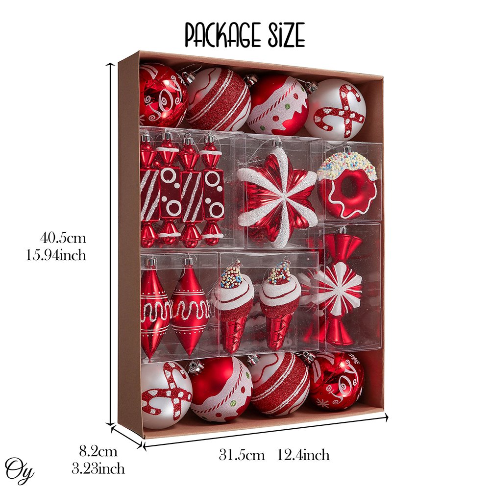 Shop For Sweets and Candy Theme Christmas Ornament (Asst 60)