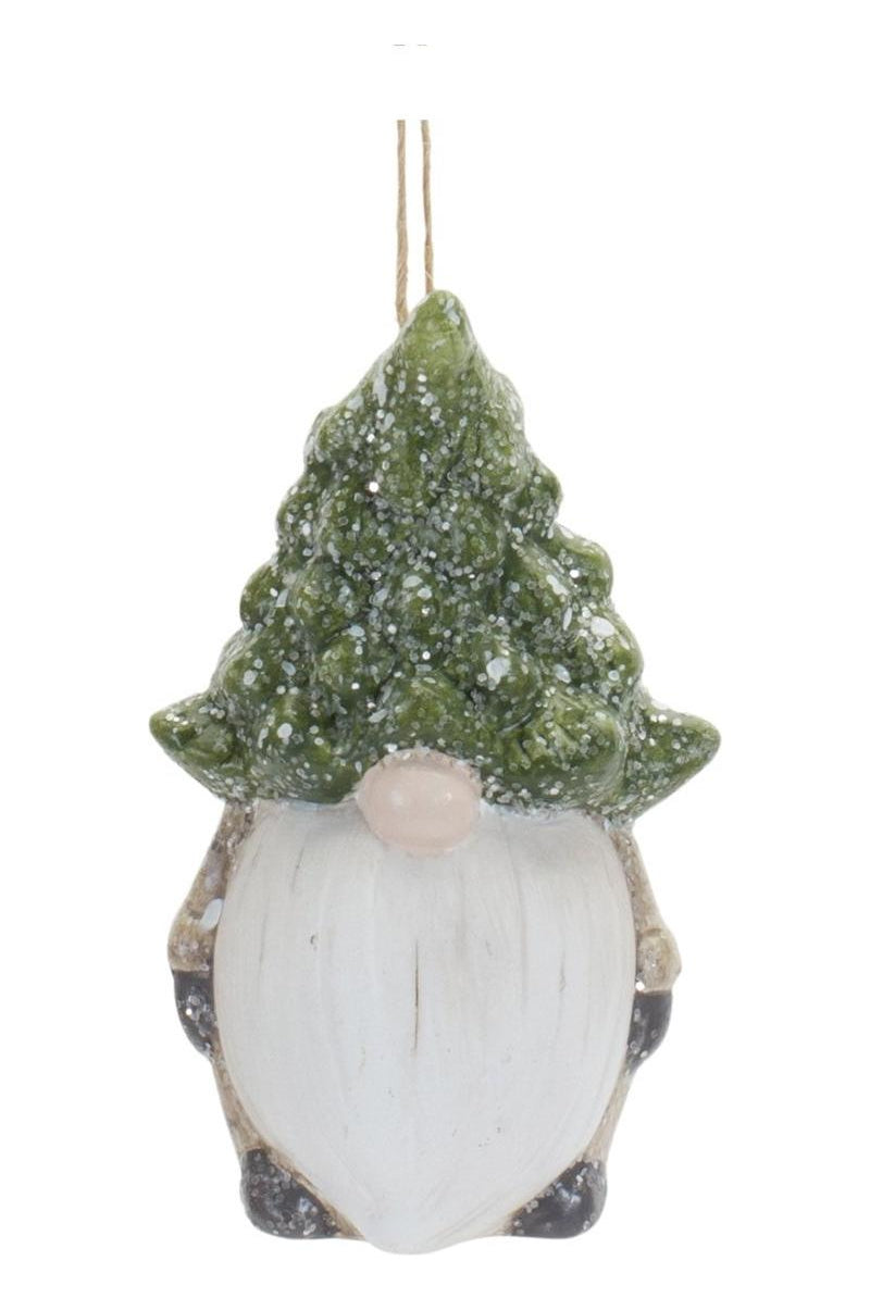 Shop For Terra Cotta Gnome with Pine Tree Hat Ornament (Set of 6) 83481DS