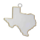 Shop For Texas Charm: White/Metallic Gold