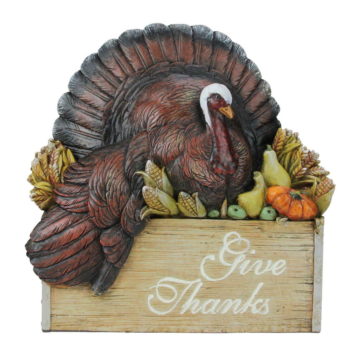 Shop For Thanksgiving Turkey in a Crate Tabletop Decoration 131221