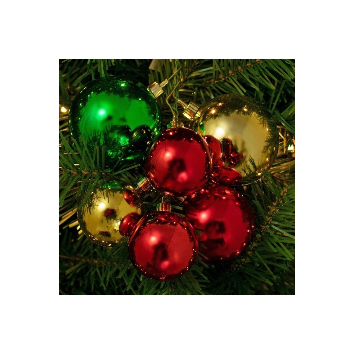 Shop For The Classic Christmas Ball Cluster (Set of 6) at Michelle's aDOORable Creations