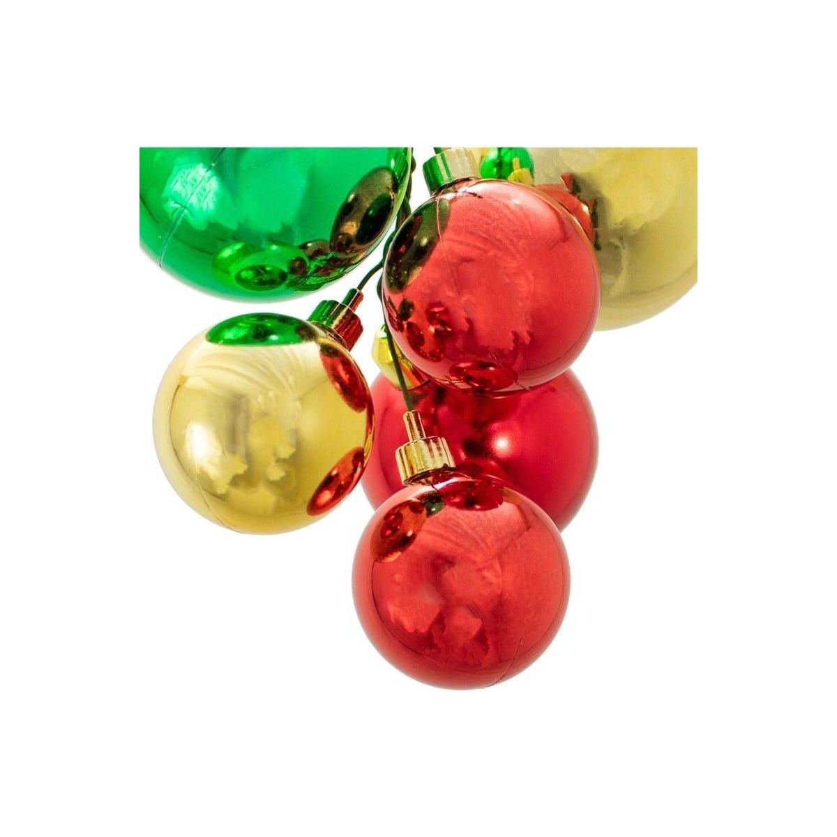 Shop For The Classic Christmas Ball Cluster (Set of 6) at Michelle's aDOORable Creations