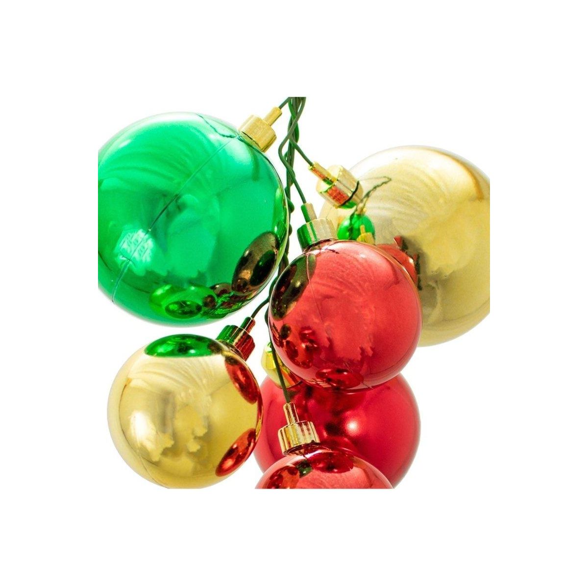 Shop For The Classic Christmas Ball Cluster (Set of 6) at Michelle's aDOORable Creations