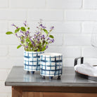 Shop For Tie - Dye Design Footed Planter (Set of 2)