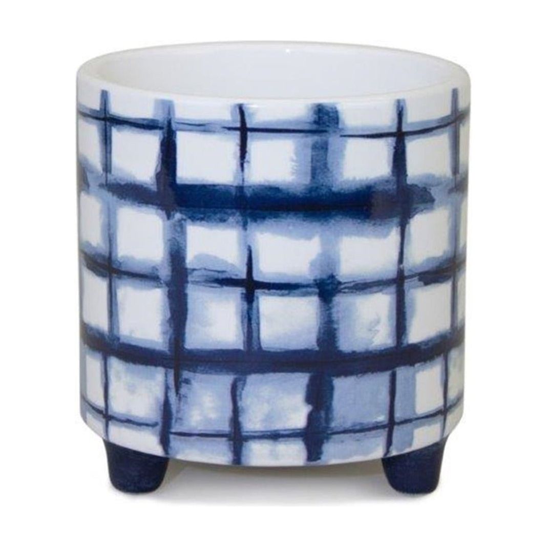 Shop For Tie - Dye Design Footed Planter (Set of 2) at Michelle's aDOORable Creations