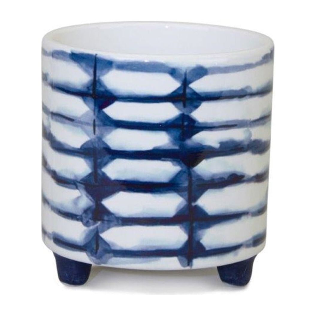 Shop For Tie - Dye Design Footed Planter (Set of 2) at Michelle's aDOORable Creations