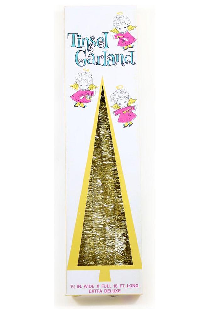 Shop For Tinsel Garland: Gold