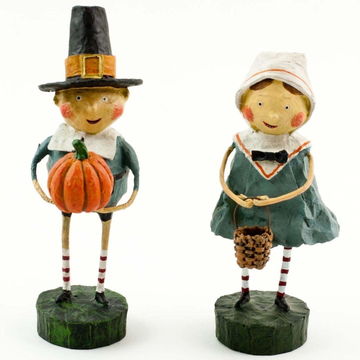 Shop For Tom & Goodie Thanksgiving Set of 2 Lori Mitchell Collectible Figurines