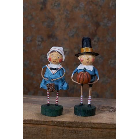 Shop For Tom & Goodie Thanksgiving Set of 2 Lori Mitchell Collectible Figurines