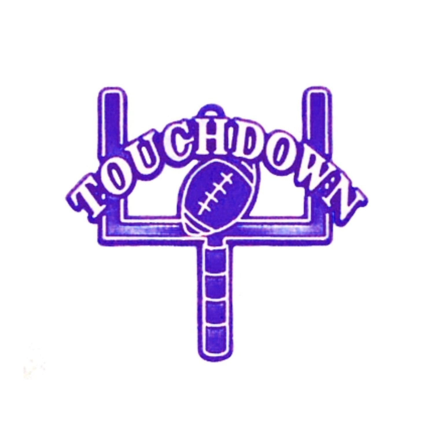 Shop For Touchdown Charm: Purple/White