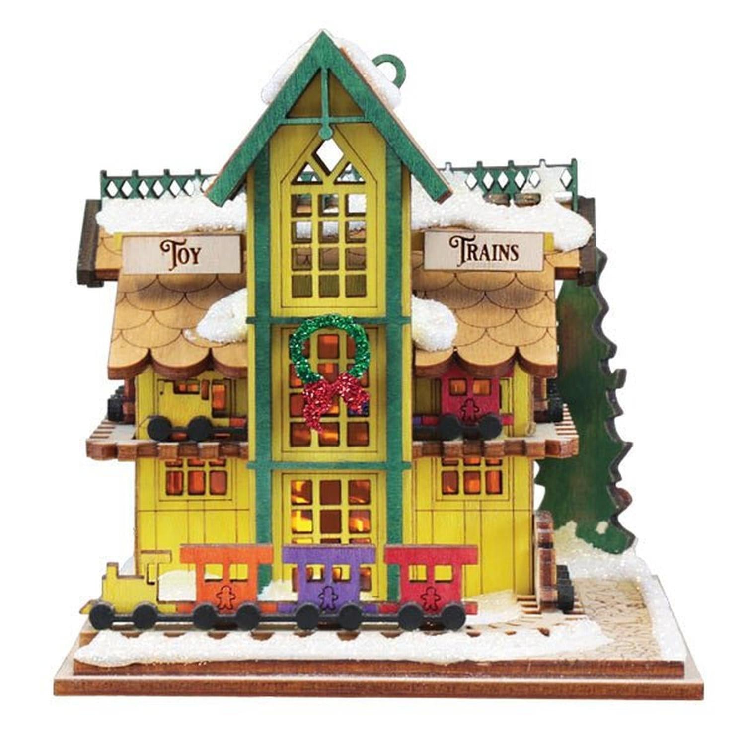 Toy Train Shop Ornament