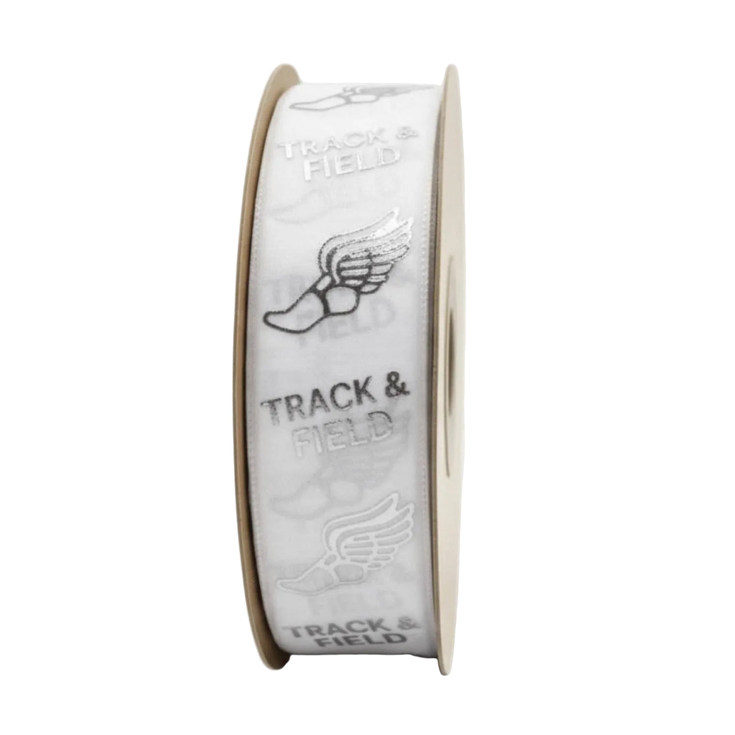 Shop For Track & Field Imprint 9 Ribbon: White (100 Yards)