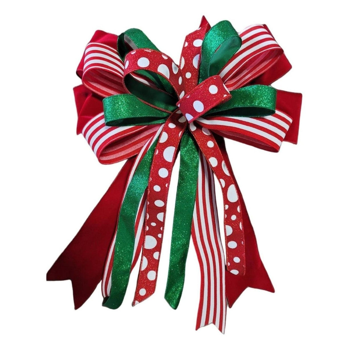 Traditional Color Tree Topper and Tails Set – Michelle's aDOORable ...