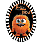 Shop For Trick or Treat Orange Furry Monster Sign