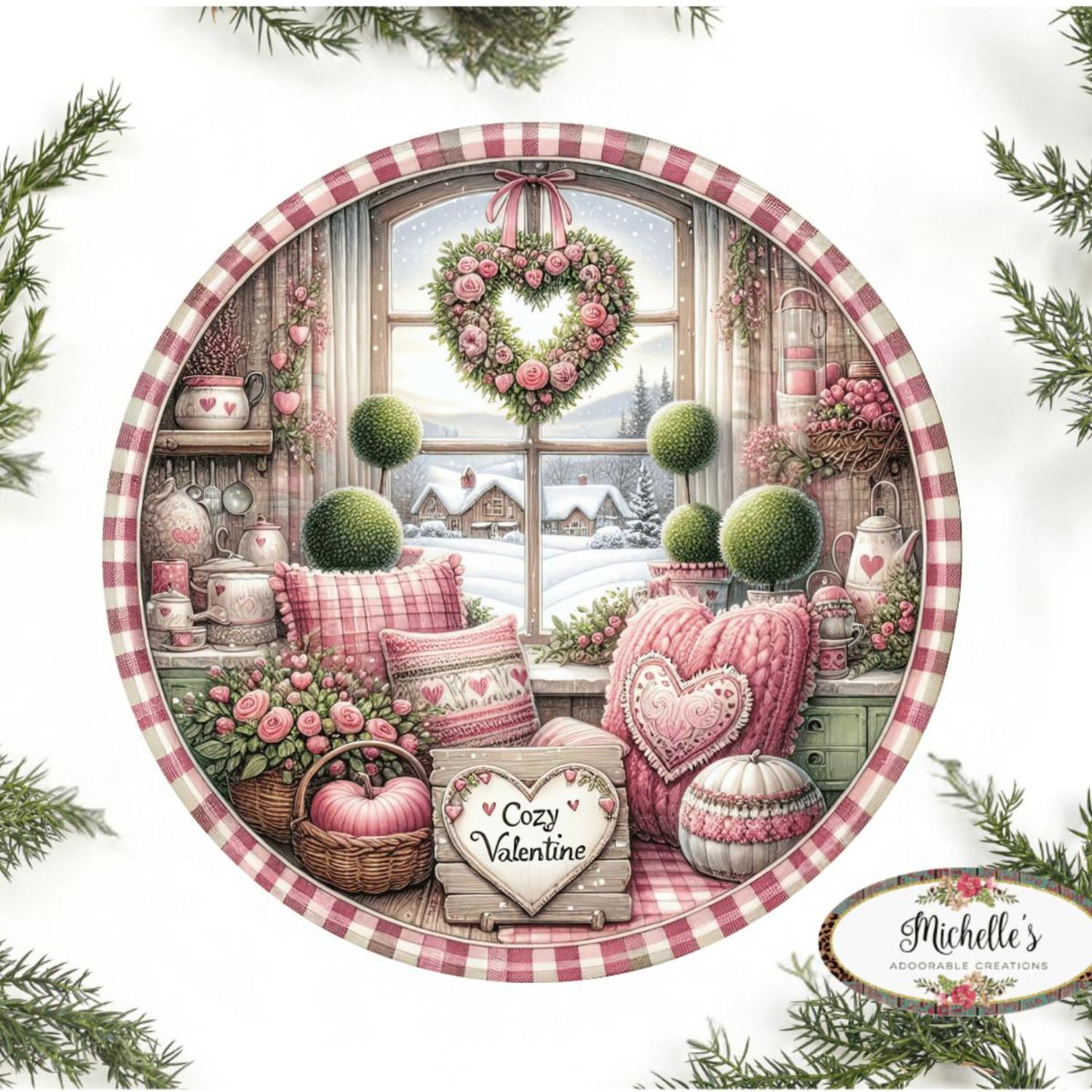 Shop For Valentine Cozy Kitchen Round Sign