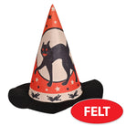 Shop For Vintage Halloween Felt Witch Hat