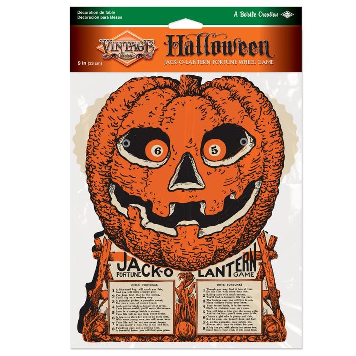 Shop For Vintage Halloween J - O - L Fortune Wheel Game