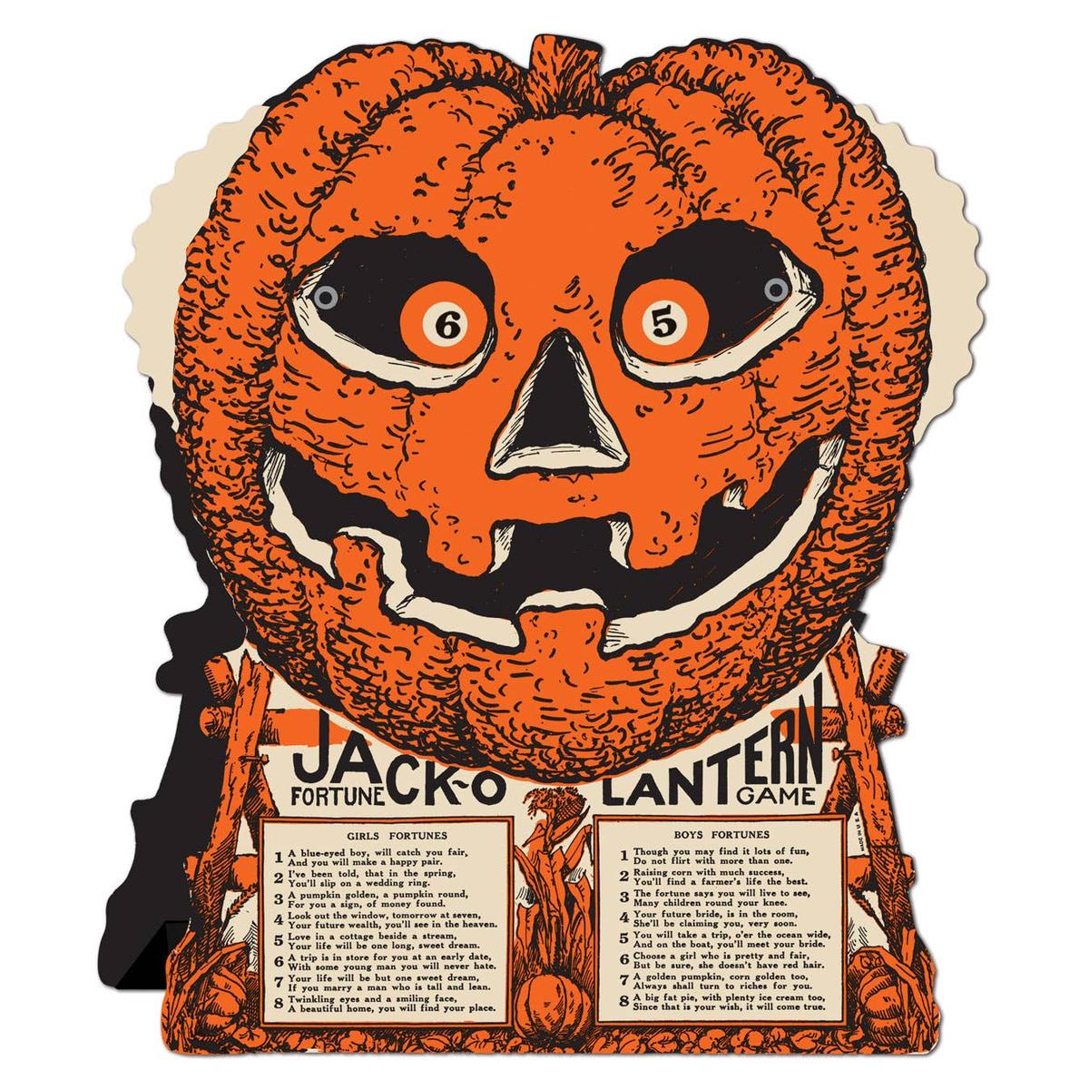 Shop For Vintage Halloween J - O - L Fortune Wheel Game