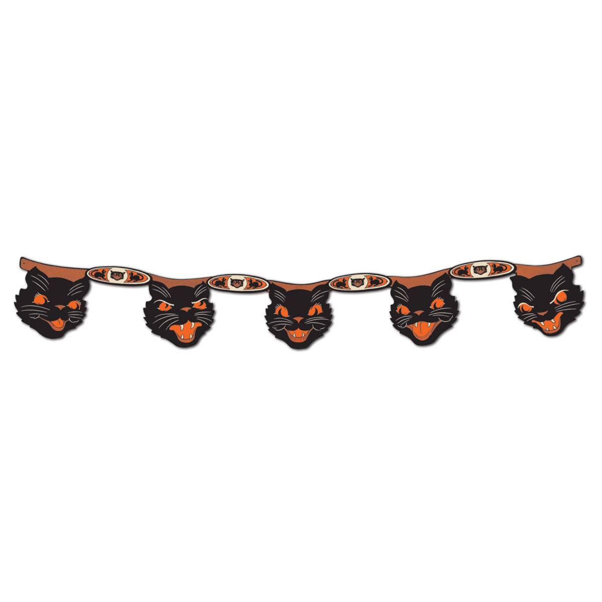 Shop For Vintage Halloween Jointed Cat Streamer