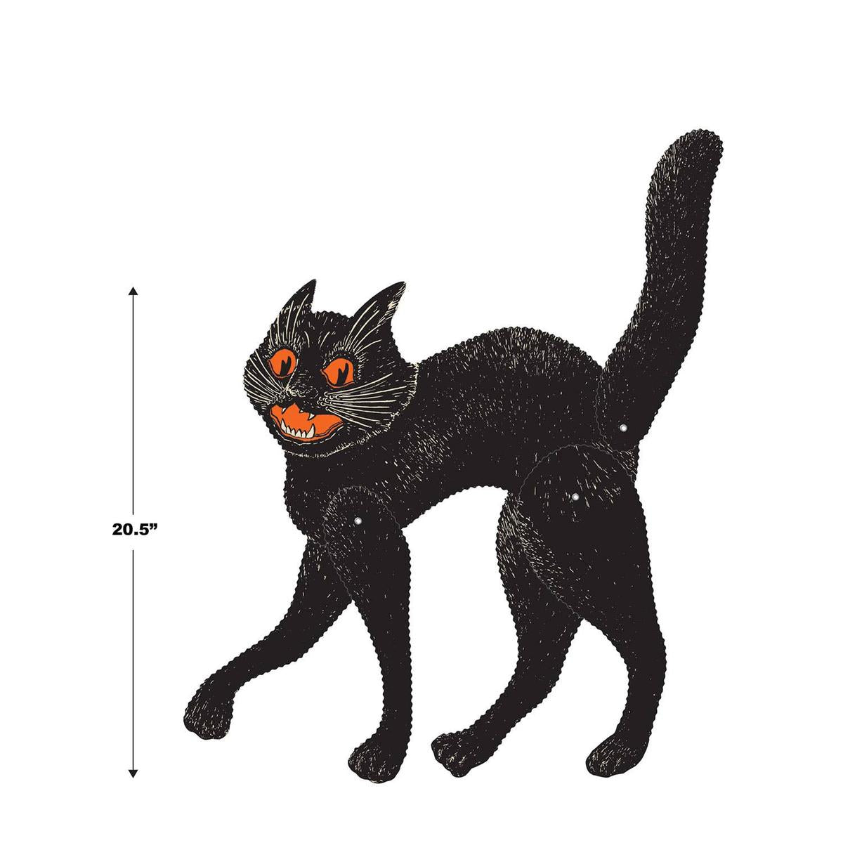 Shop For Vintage Halloween Jointed Scratch Cat