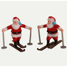 Shop For Vintage Santa Skiers, Set of 2