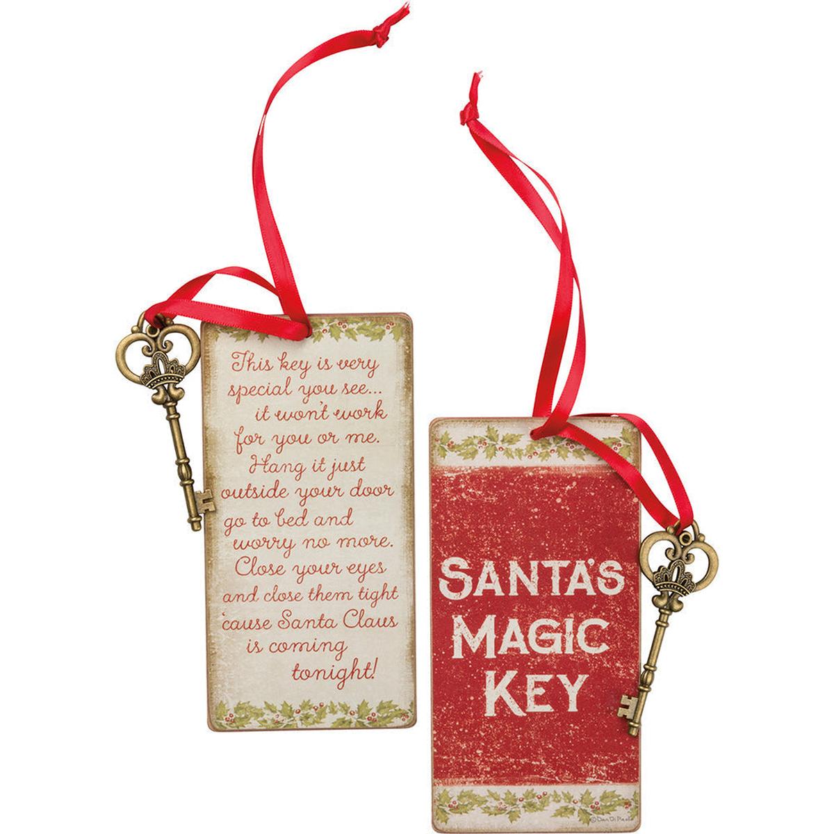 Shop For Vintage Santa's Magic Key Ornament