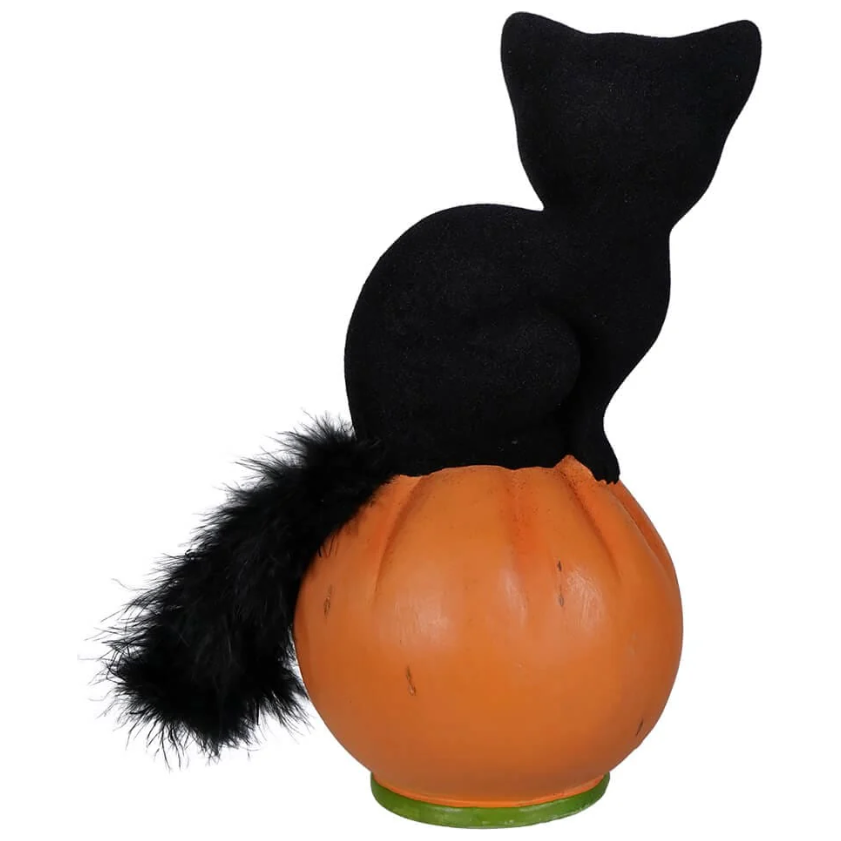 Shop For Vintage Seated Cat on Pumpkin