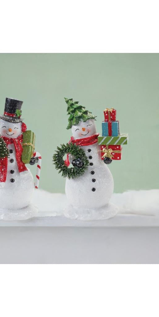 Shop For Vintage Snowman Couple Figurine (Set of 2) 87342DS