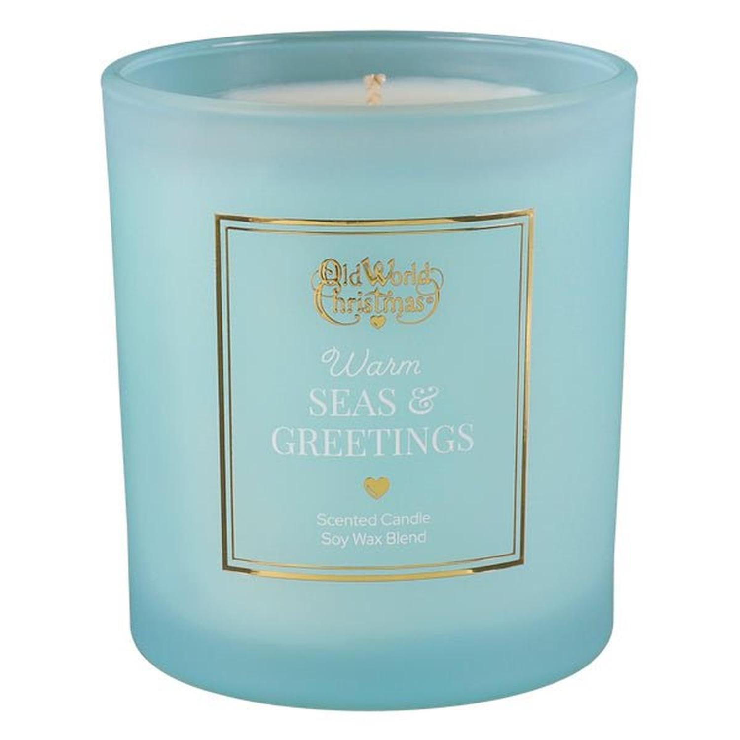 Warm Seas & Greetings Candle