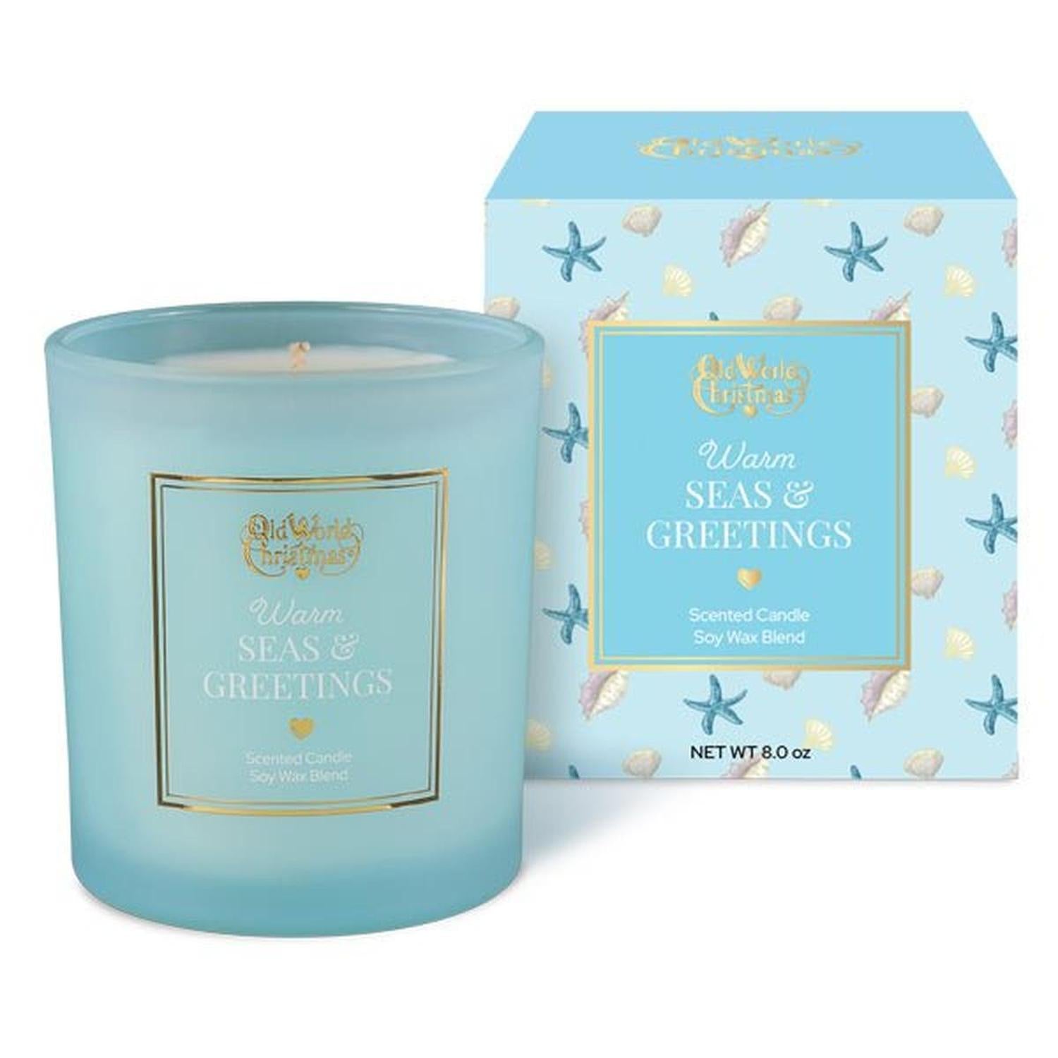 Warm Seas & Greetings Candle
