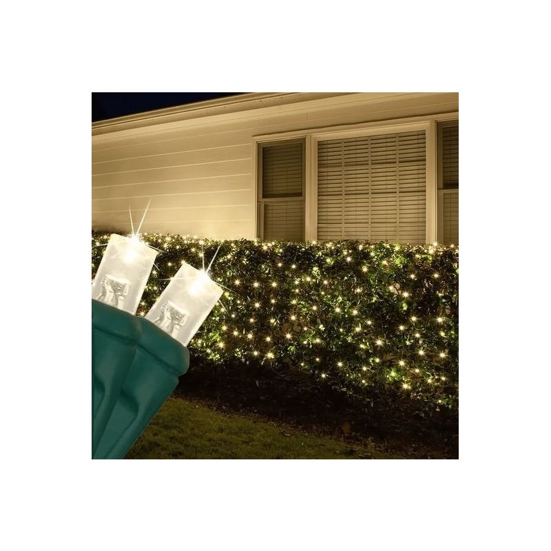 Shop For Warm White 5mm LED Christmas Net Lights, TWINKLE