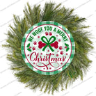 Shop For We Woof You A Merry Christmas Round Sign