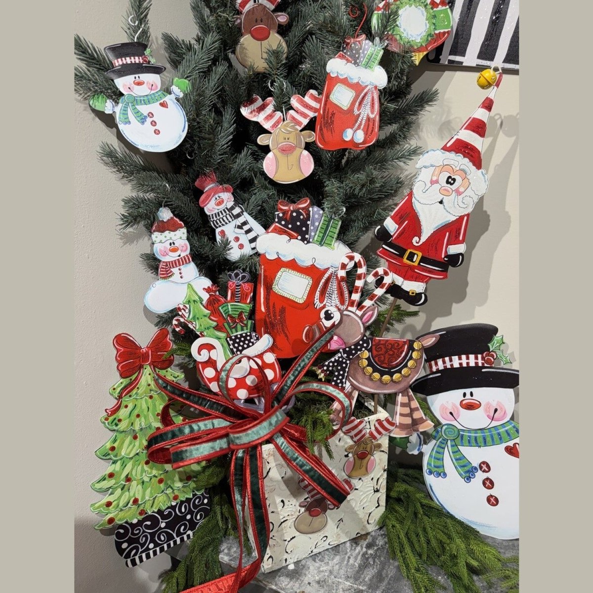 Shop For Whimsy Santa Sleigh (Stake/Hanger)