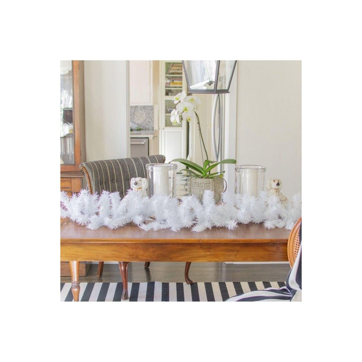 Shop For White Christmas Garland at Michelle's aDOORable Creations