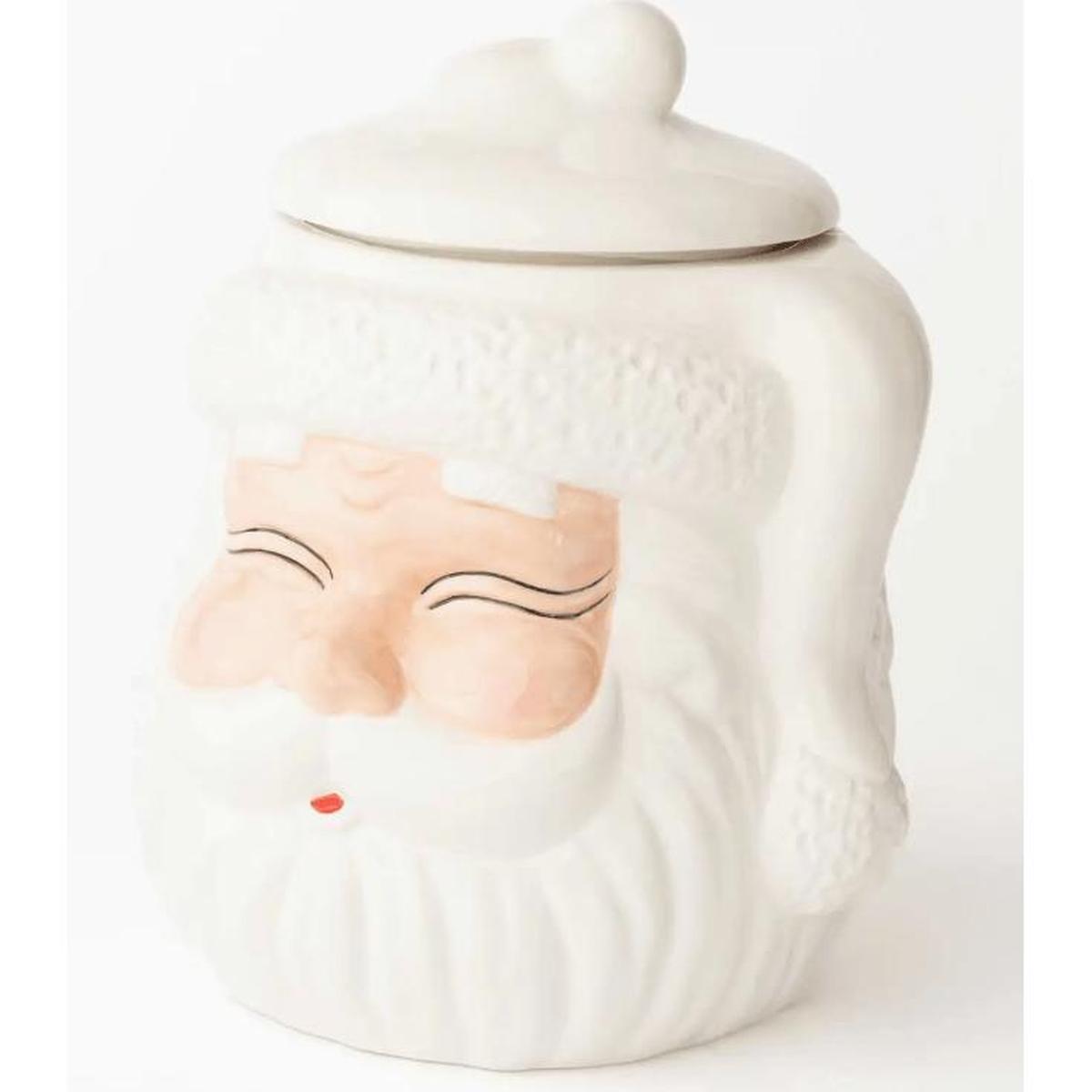 Shop For White Santa Cookie Jar