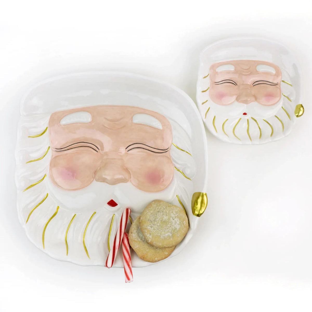 Shop For White Santa Platter