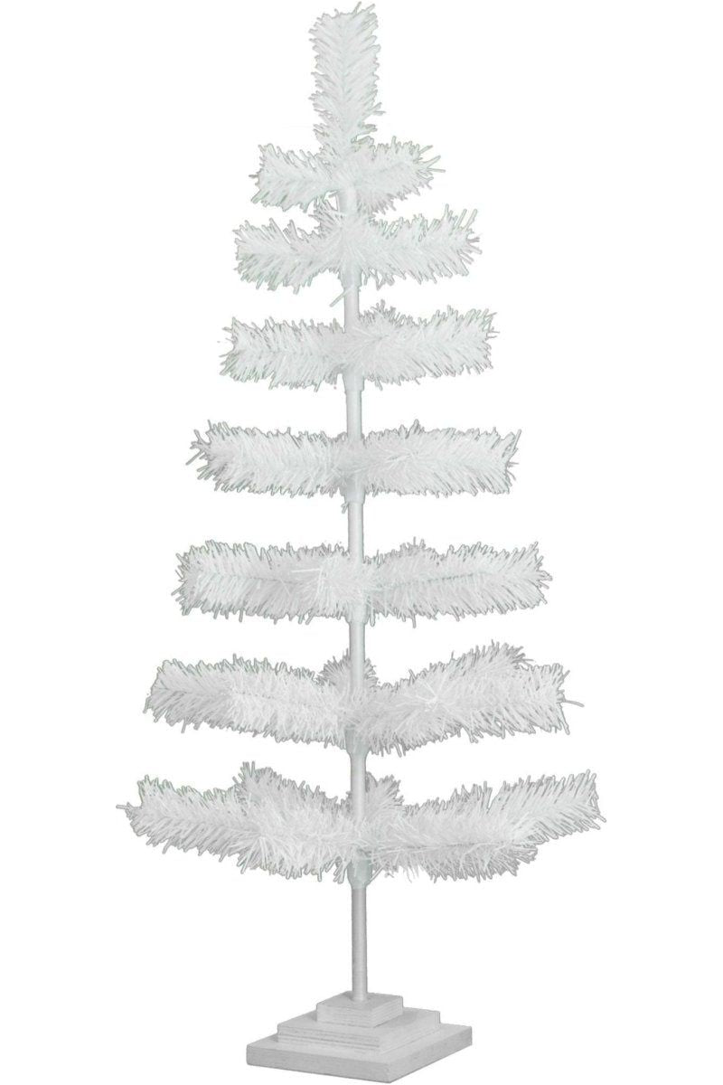 Shop For White Tinsel Christmas Tree