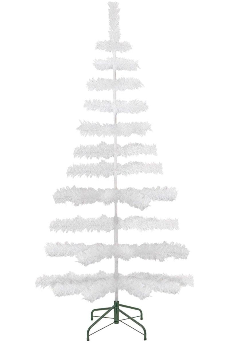 Shop For White Tinsel Christmas Tree