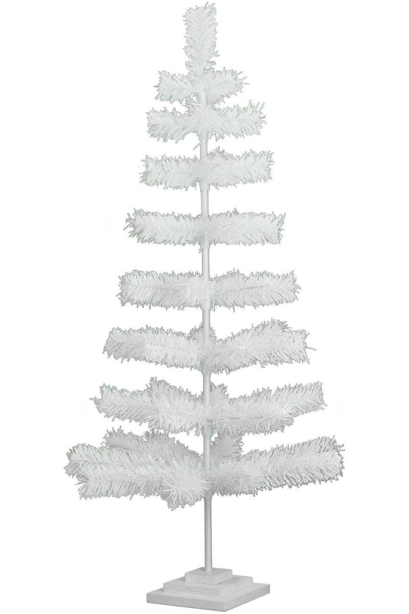 Shop For White Tinsel Christmas Tree