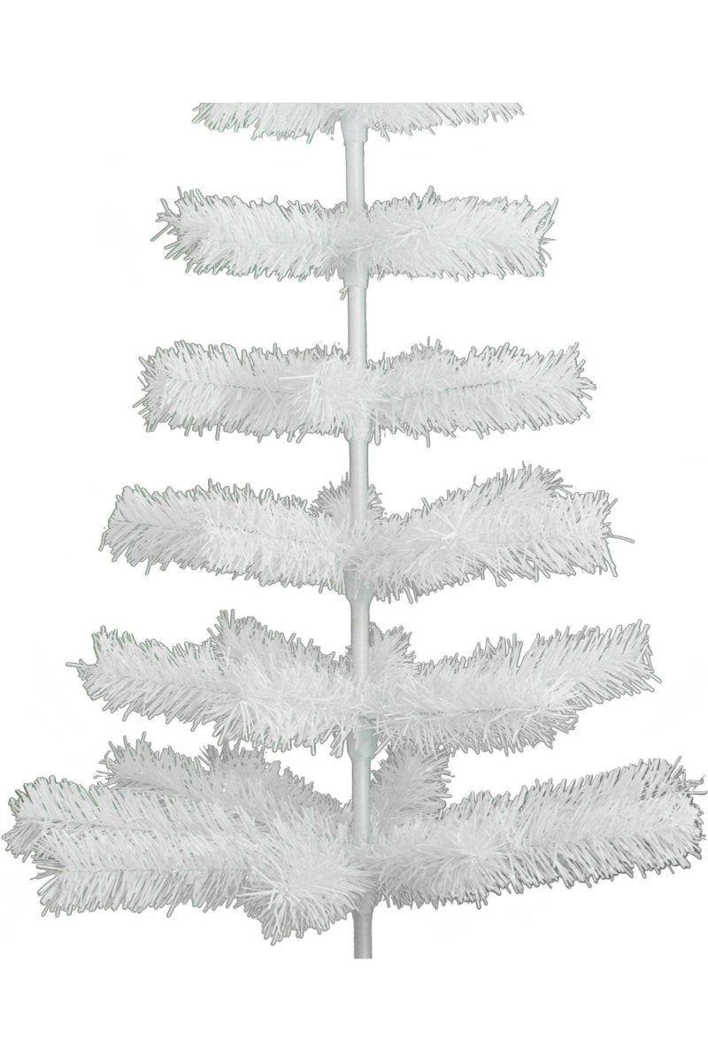 Shop For White Tinsel Christmas Tree