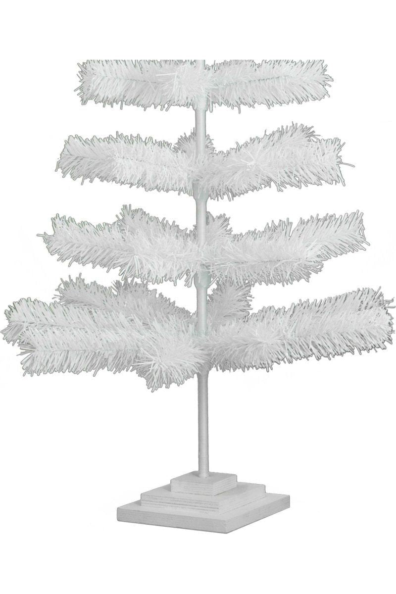 Shop For White Tinsel Christmas Tree