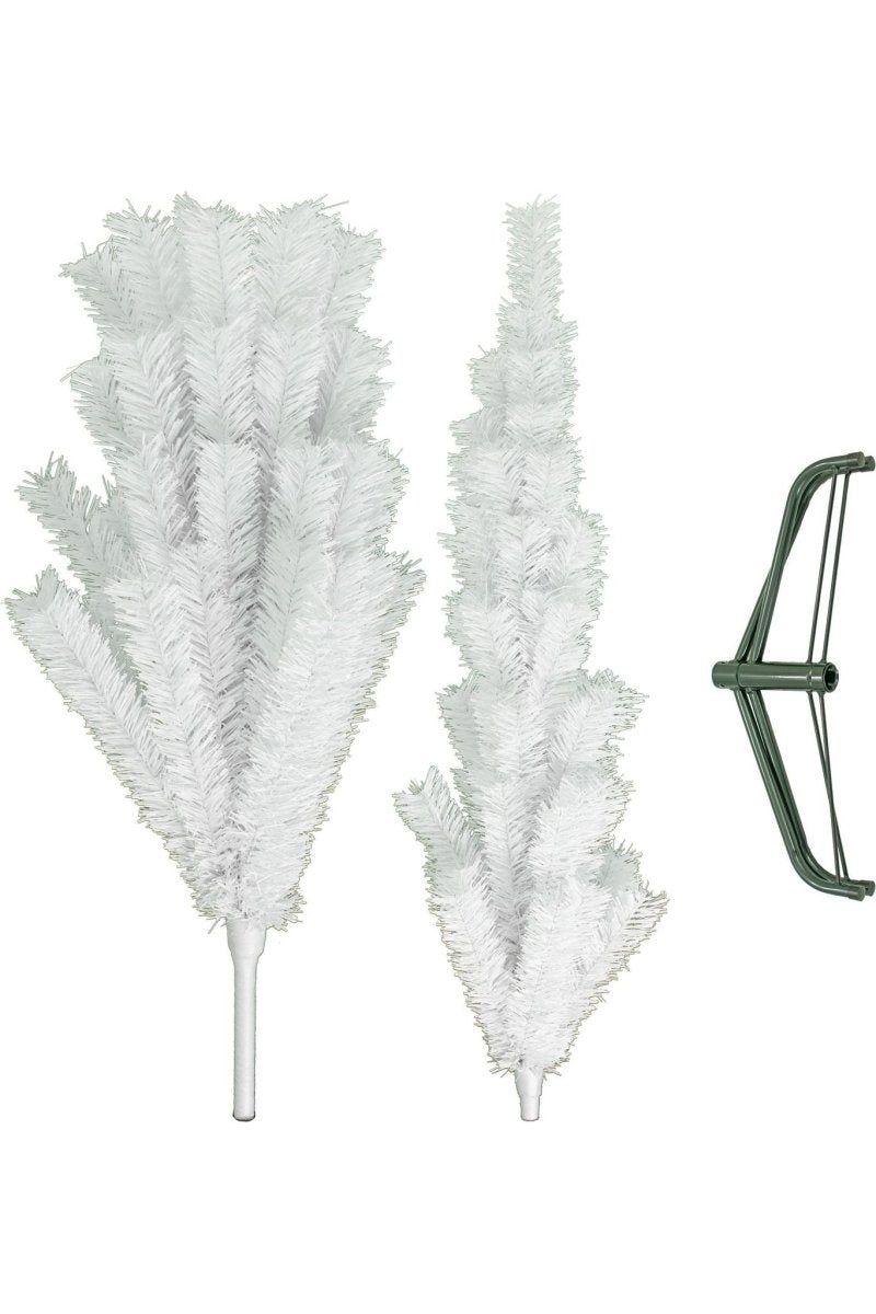 Shop For White Tinsel Christmas Tree