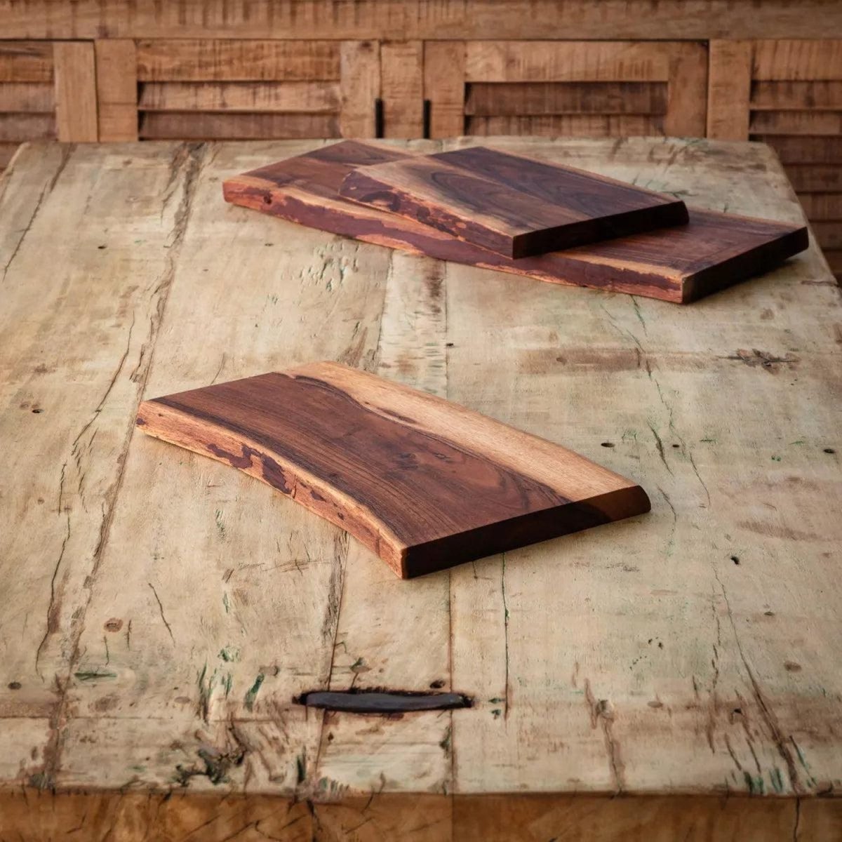Shop For Wooden Live Edge Chopping Board, Medium