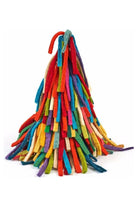 Shop For Wool Tree Topper, Multicolor Fringe at Michelle's aDOORable Creations