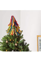 Shop For Wool Tree Topper, Multicolor Fringe at Michelle's aDOORable Creations