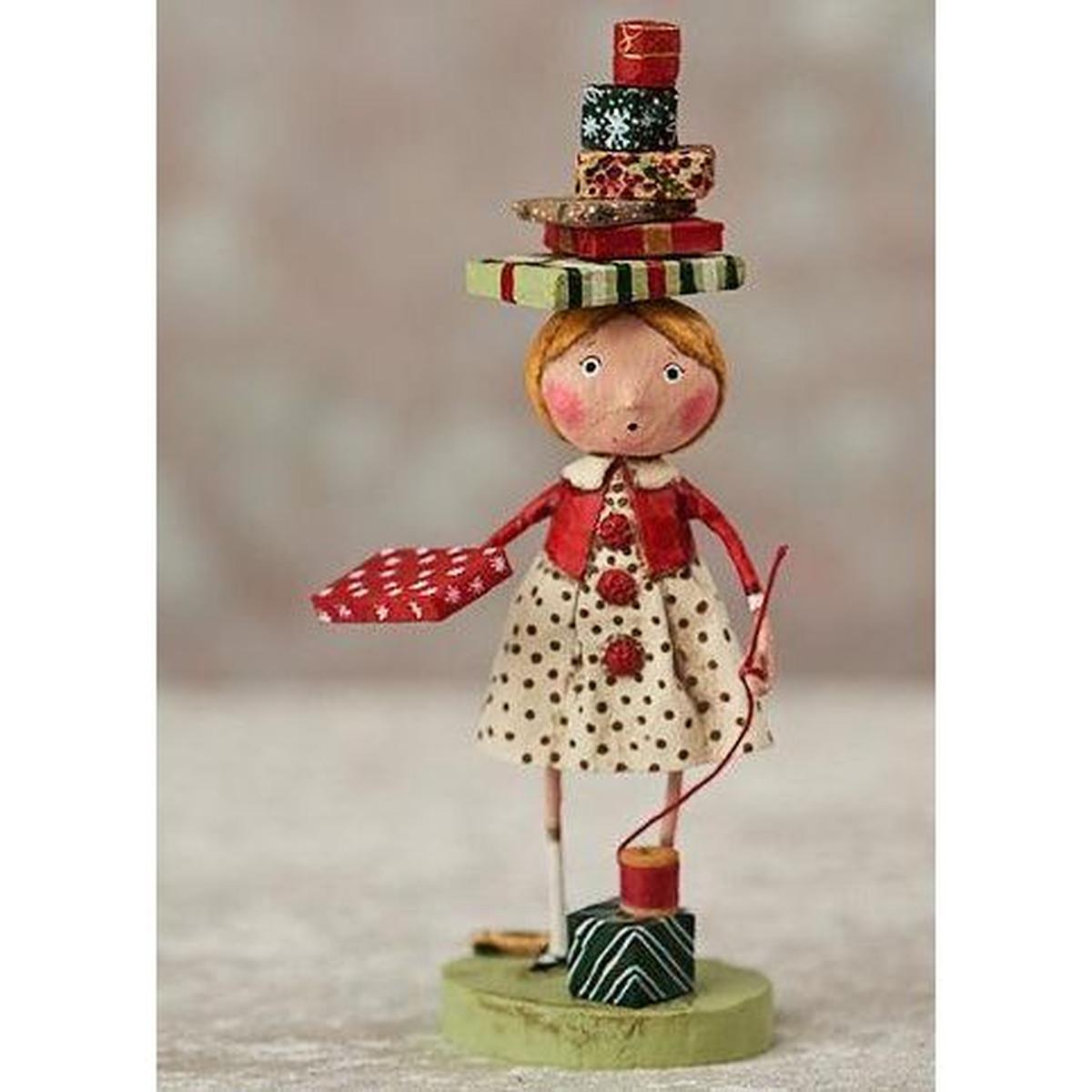 Shop For Wrappings and Ribbons Holiday Figurine by Lori Mitchell