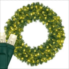 Shop For Wreath, 36" Olympia Pine, Pre - Lit, LED Warm White