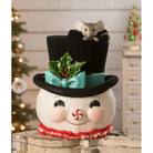 Shop For XL Jolly Snowman Top Hat Surprise Figurine