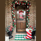 Shop For Yard Candy Cane Cowboy Boot (Stake/Hanger/Easel)