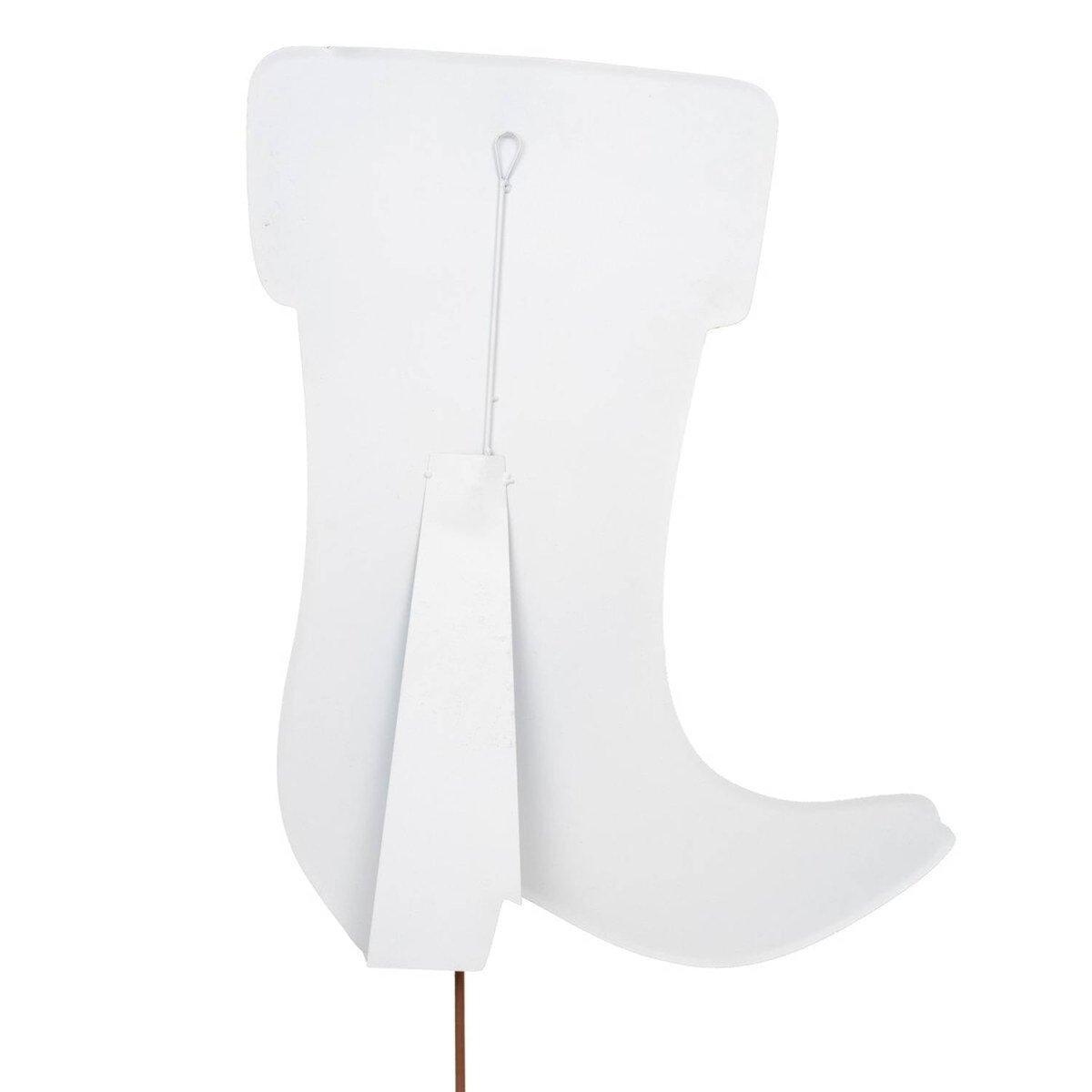 Shop For Yard Candy Cane Cowboy Boot (Stake/Hanger/Easel)